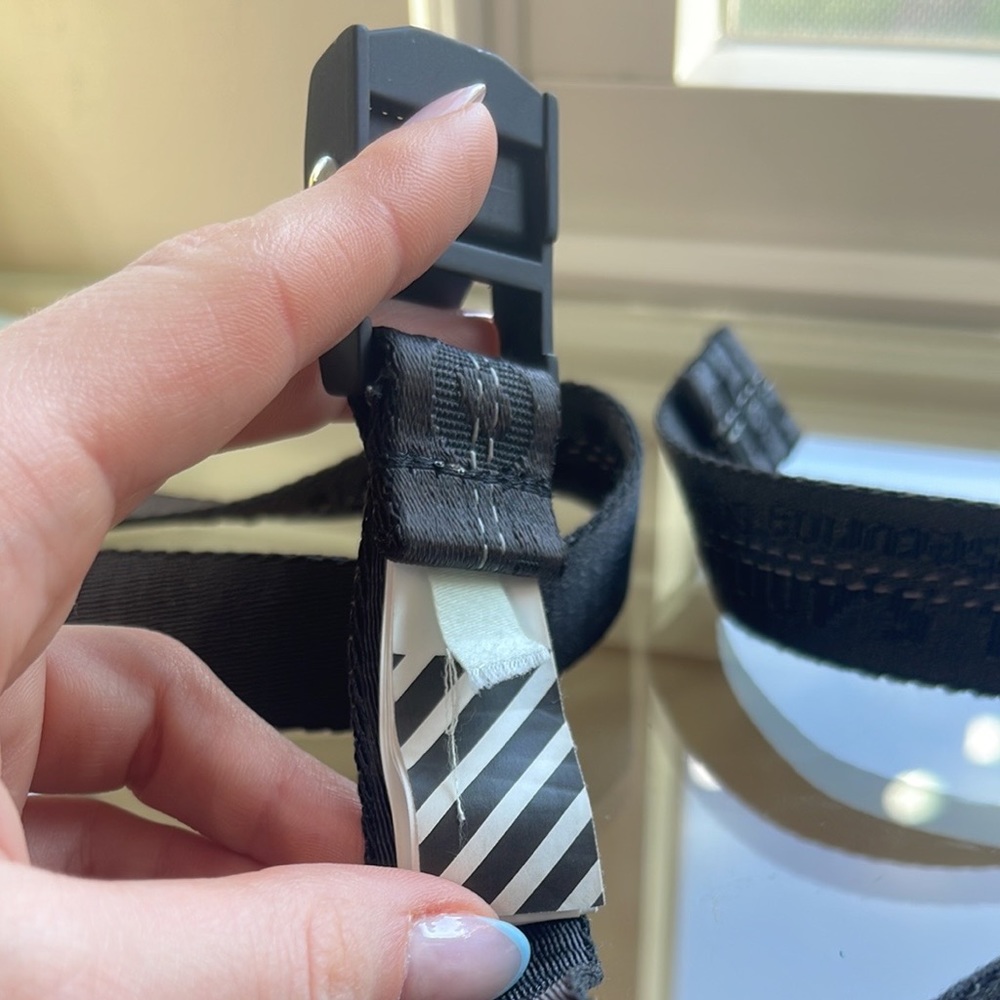 Authentic Off White belt - Picture 6 of 9